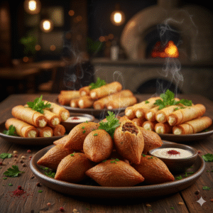 Traditional Hot Pastries